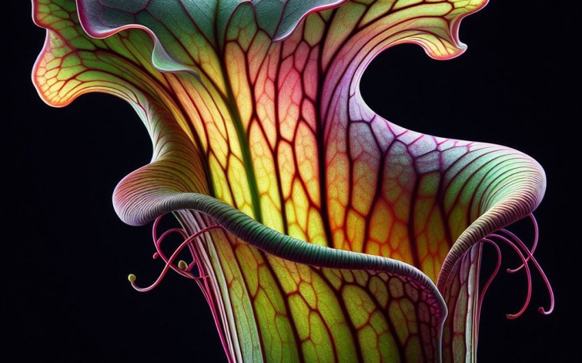 Discover the Elegance of the Pitcher Plant: Nature's Intriguing Predator!