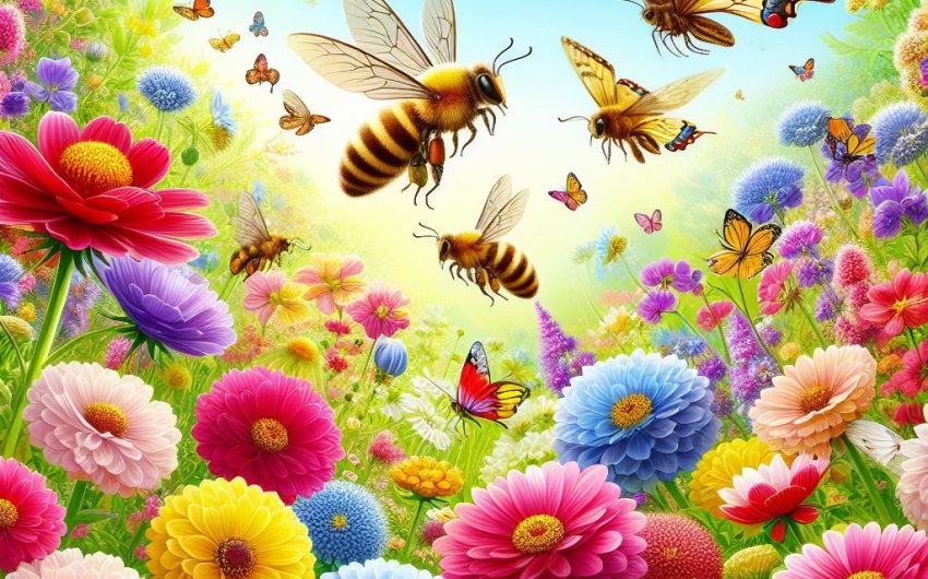 Pollinator Paradise: How to Attract Bees and Butterflies to Your Cut Flower Garden
