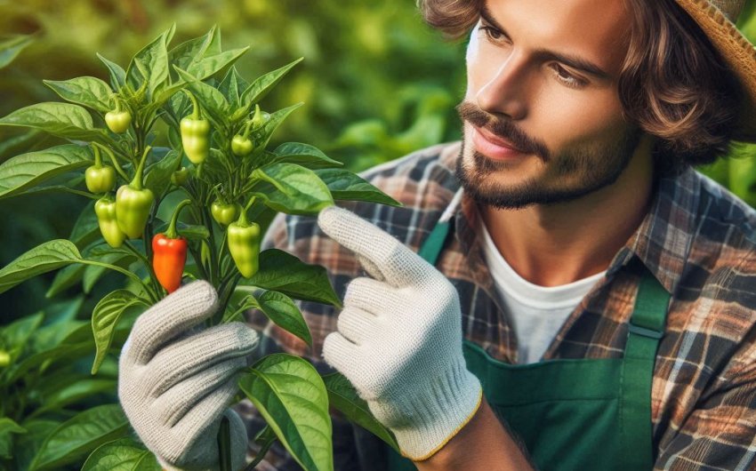 What Causes Poor Fruit Set in Peppers and How Can I Improve It?