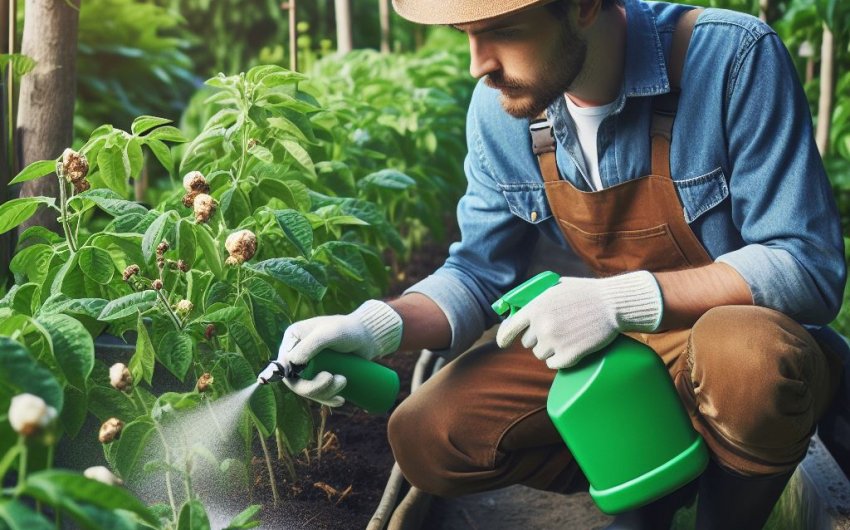 How do I prevent and manage fungal infections in my garden?