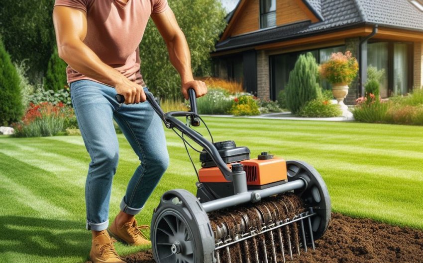 How can I prevent my lawn from getting compacted?