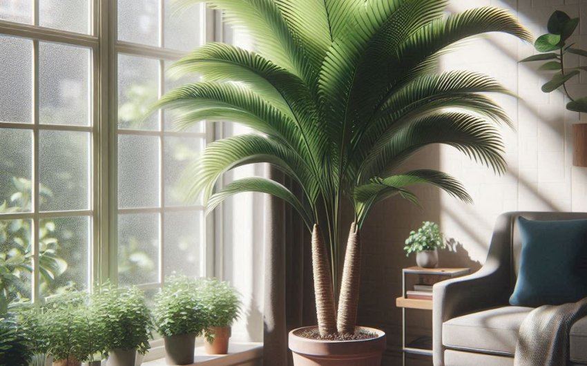 How Can I Promote Healthy Growth in My Parlor Palm?