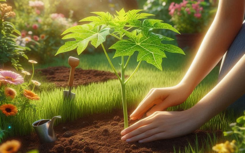 How Can I Propagate a Papaya Plant from Seeds?