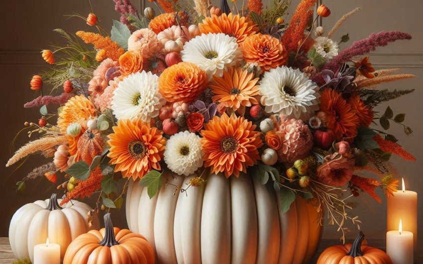 Pumpkin Floral Arrangements: A Guide to Stunning Seasonal Décor