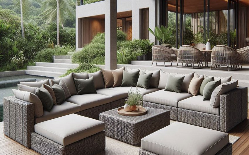 Rattan Sectional Sofas: Stylish Comfort for Outdoors