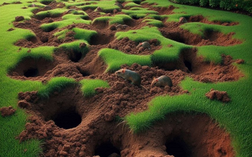 How to Rejuvenate Lawns Damaged by Rodent Activity?
