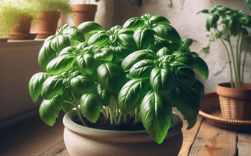 How Can I Remove Aphids from My Indoor Basil Plant?