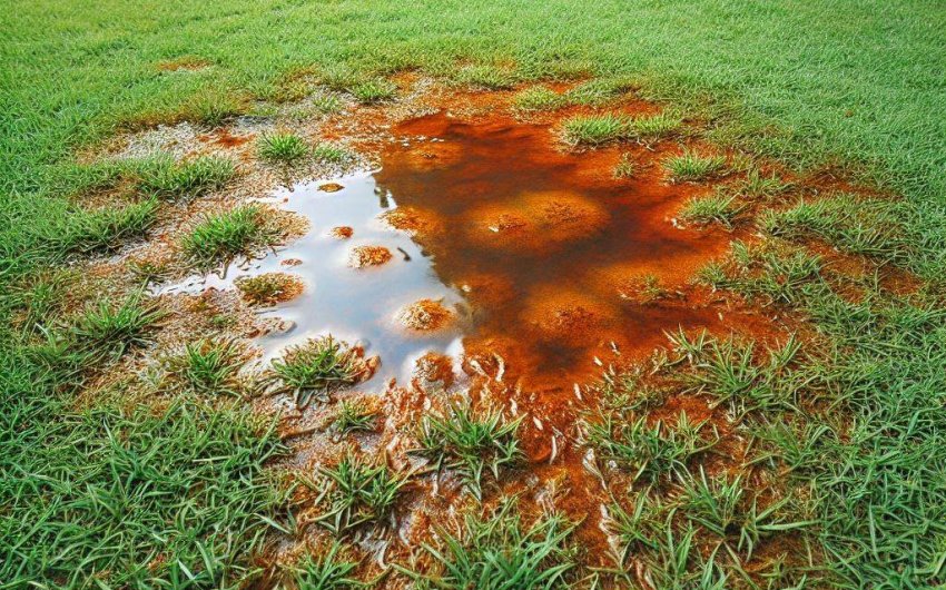 How to Restore a Lawn Affected by Rusty Water Stains?