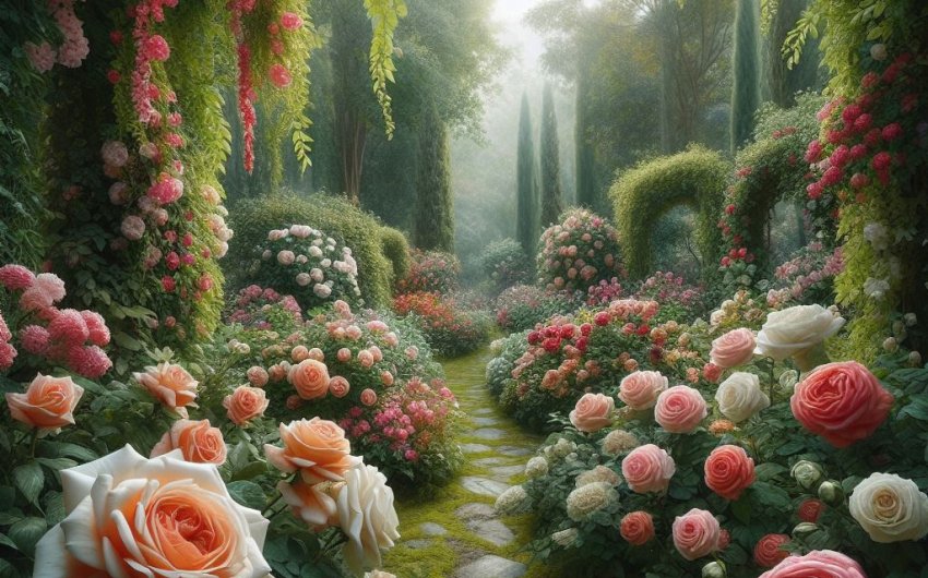 Roses in Bloom: A Journey Through the Enchanting Rose Garden
