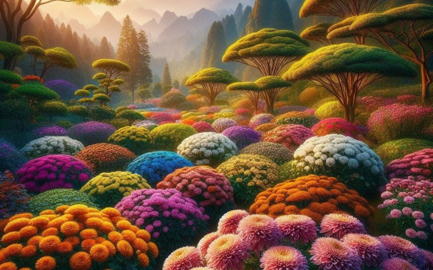 Chrysanthemum Majesty: Royal Blooms in Your Garden