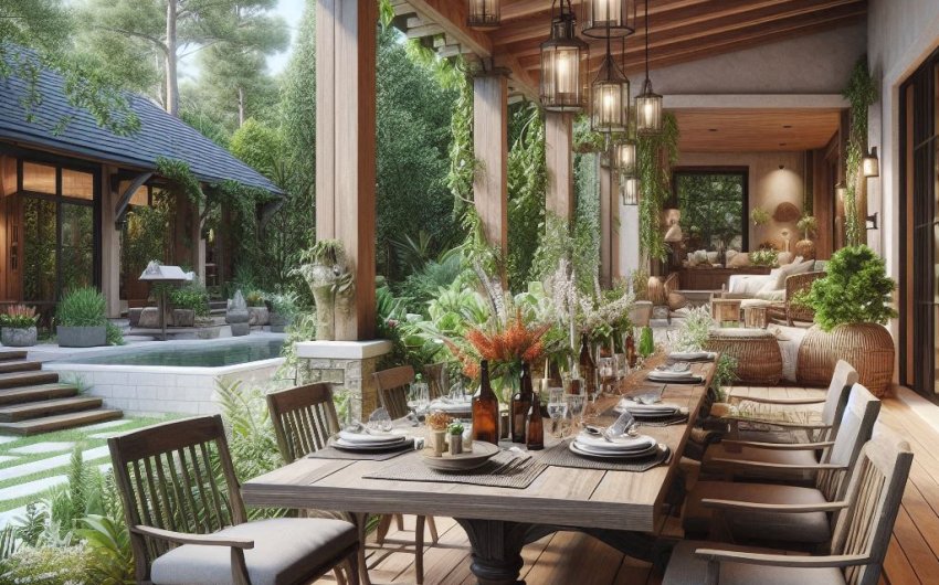 Rustic Farmhouse Tables: Bring a Touch of Charm to Your Outdoor Dining