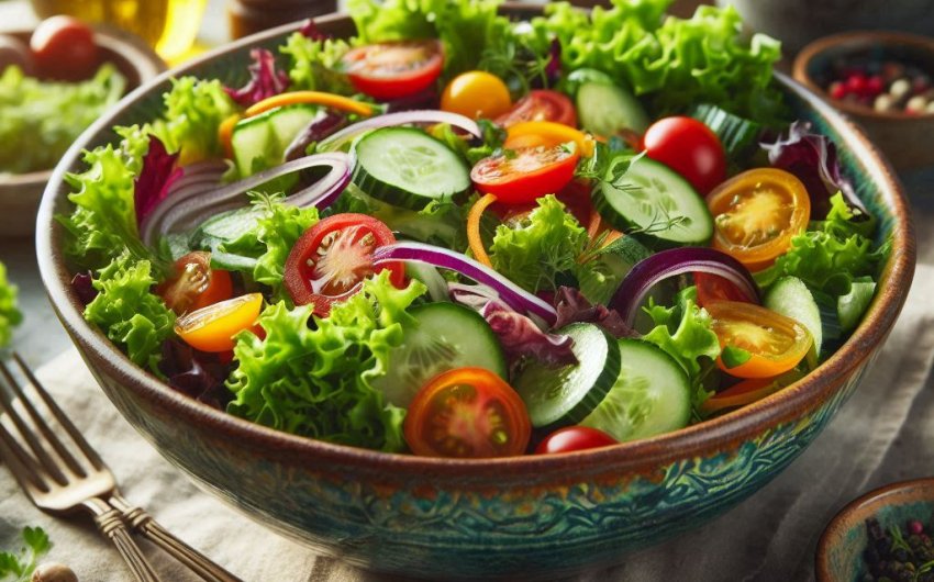 Serving Bowls for Fresh Garden Salads