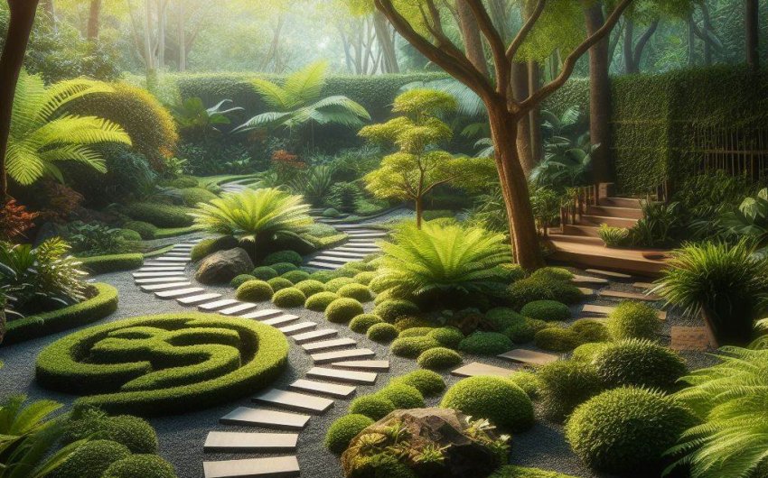 Crafting Tranquil Spaces: Shade Garden Design Layout Ideas