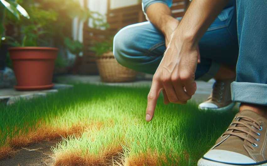 What are the signs that my lawn needs more nutrients?