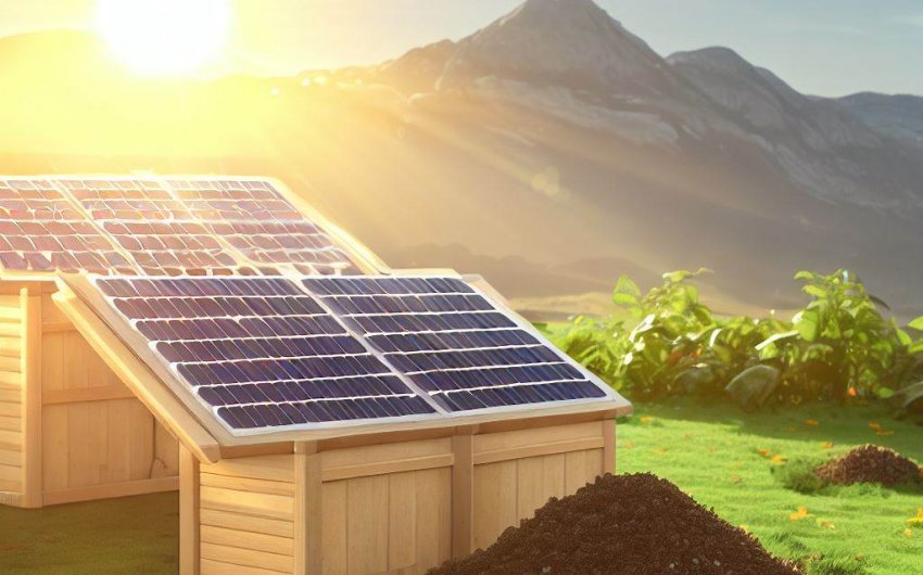 Solar-Powered Compost Bins: Harness the Sun for Sustainable Gardening