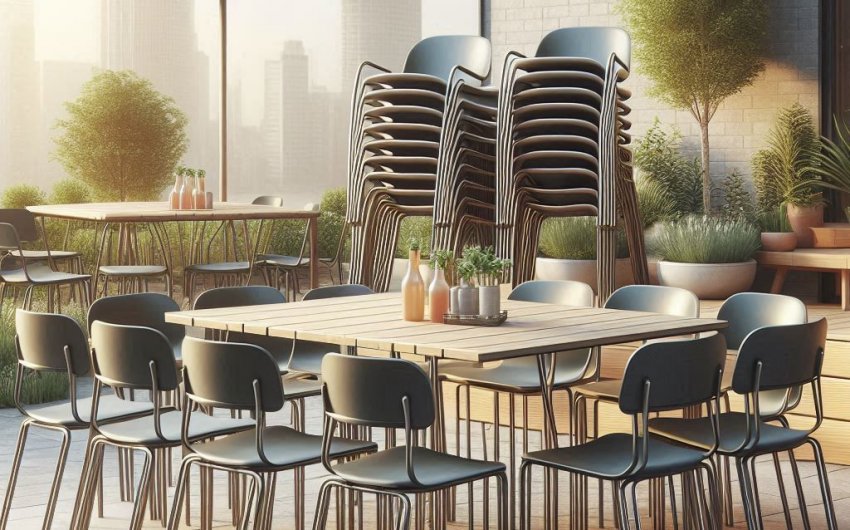 Stackable Chairs: The Space-Saving Solution for Outdoor Gatherings