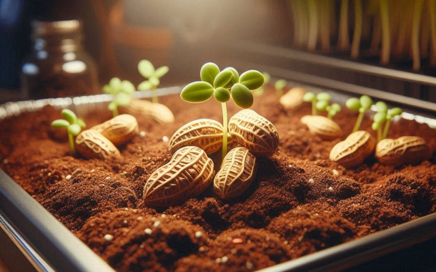 How to Start Spanish Peanuts from Seeds Indoors?