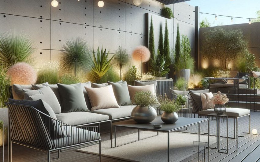 How to Style Metal Garden Furniture for a Contemporary Look?