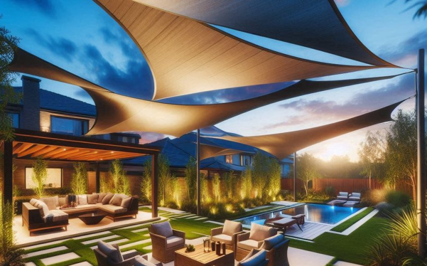 Shade Solutions: Stylish Sun Shade Sails for Your Backyard