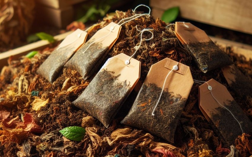 Tea Time for Compost: Steeping Sustainability with Biodegradable Bags!