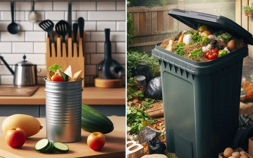 The Benefits of a Garden Bucket vs. a Compost Bin
