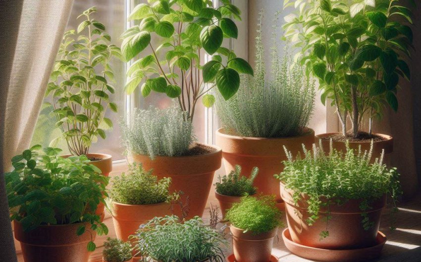 Top Tips for Growing Herbs in Small Pots