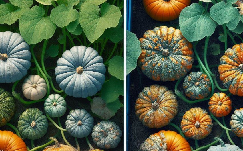 Identifying and Treating Fungal Infections in Pumpkin Plants