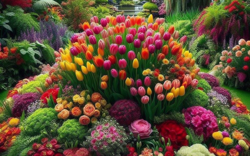 Tulip Harmony: Combining Tulips with Companion Plants for Stunning Floral Displays