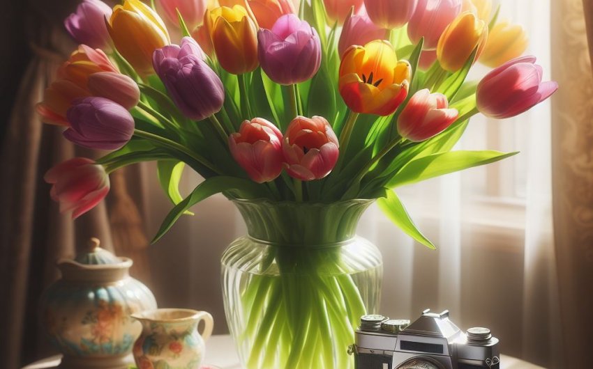 Tulip Mania: Creating Mesmerizing Arrangements with Spring's Favorite Bloom