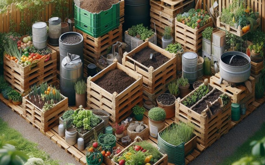 5 Creative Ways to Upcycle Pallets for Composting Success