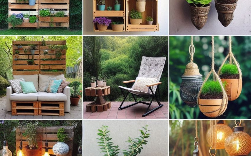 What Are the Best Upcycled Garden Decor Ideas for Small Spaces?