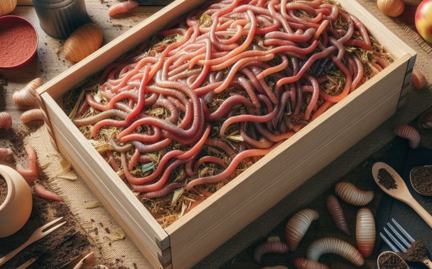 What is vermicomposting and how can I set up a worm bin?