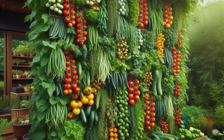 Rise to New Heights: Elevate Your Garden with Vertical Vegetable Gardening!
