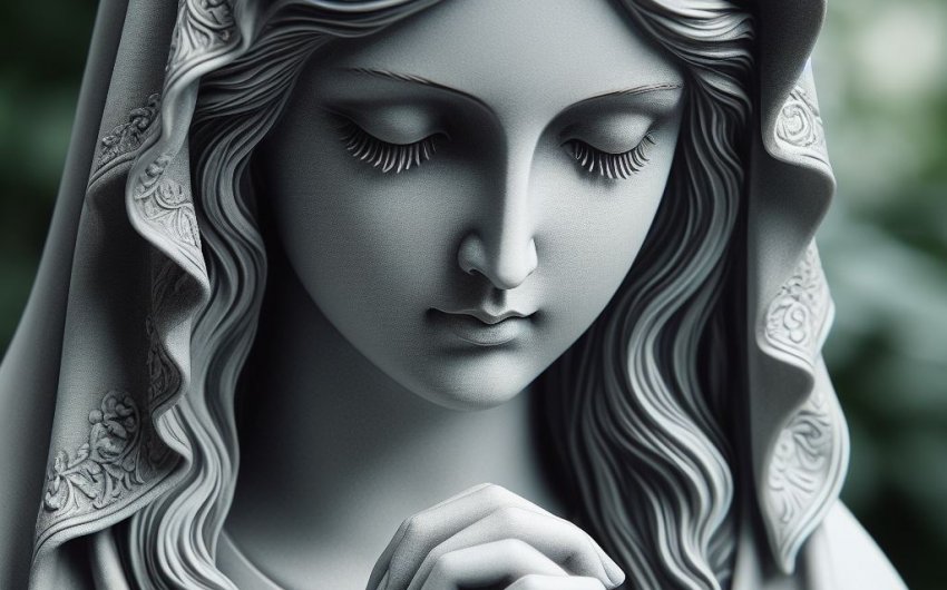 Find Serenity in Your Garden with the Virgin Mary Statue