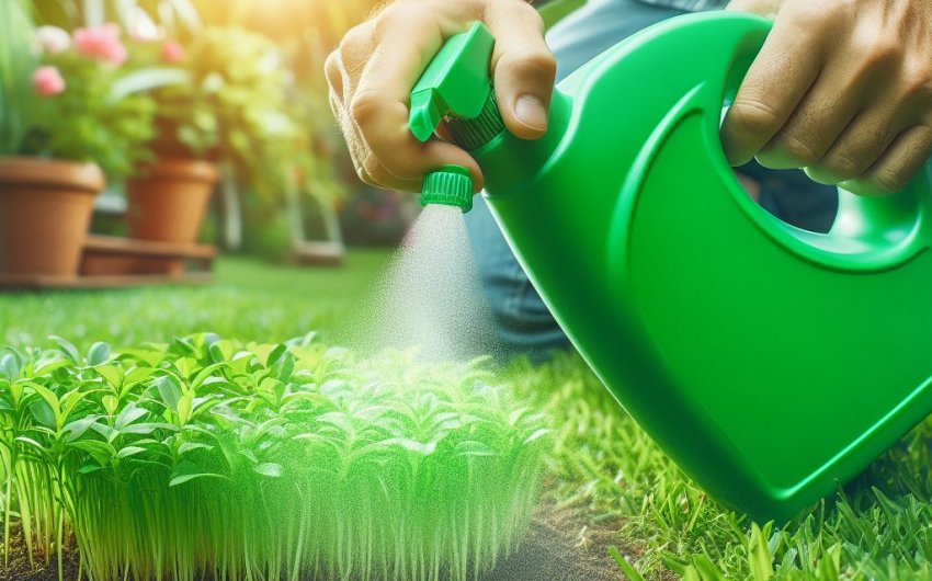 How can I get rid of weeds without harming my grass?