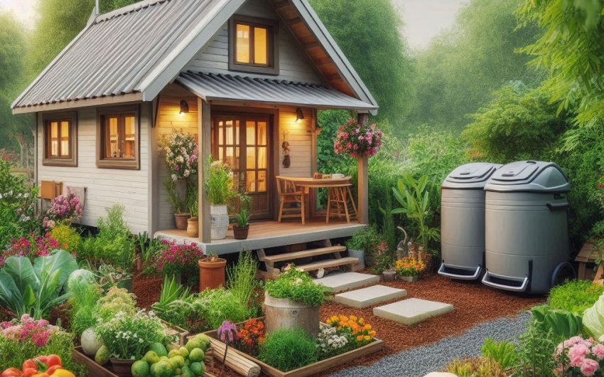 What are the best composting practices for tiny homes?