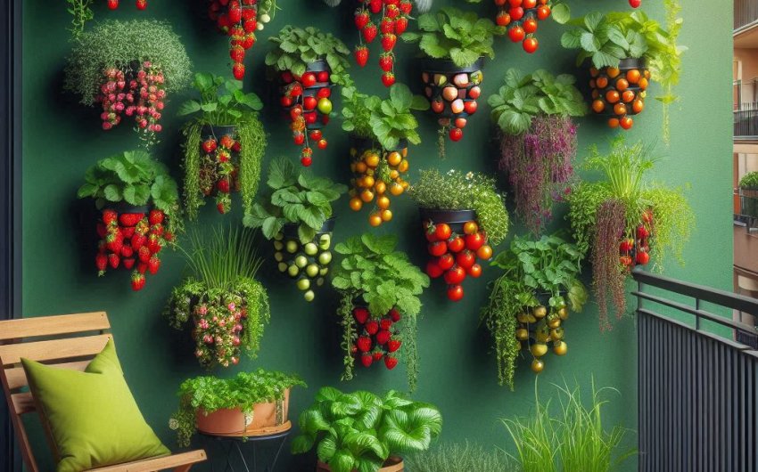 What fruits are best for vertical gardening?