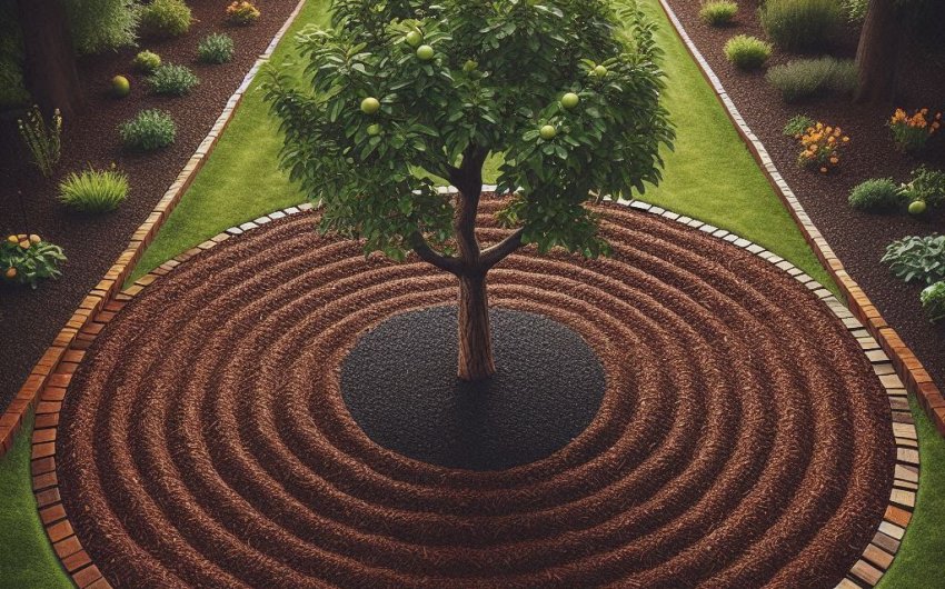 What is the best mulch for fruit plants?