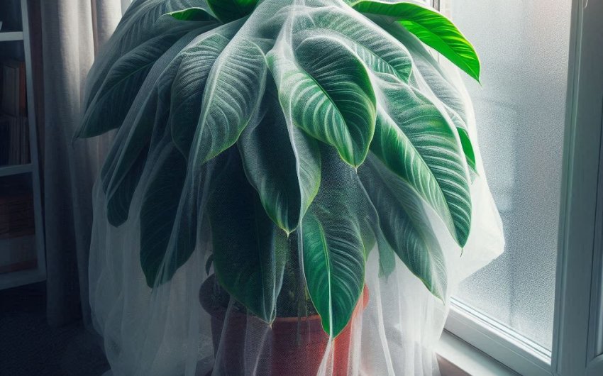 What temperature is too cold for tropical houseplants?