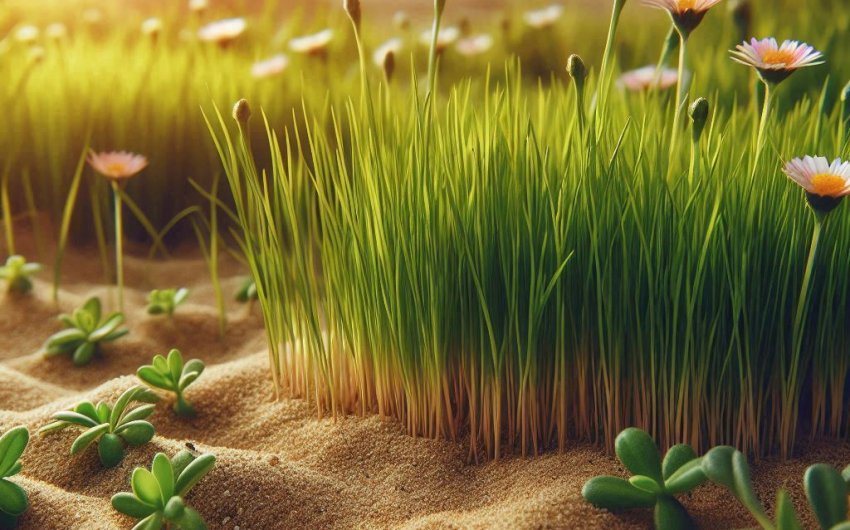 What Type of Grass Grows Best in Sandy Soil?