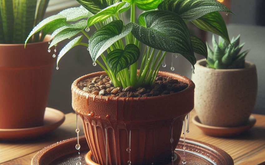 What’s the best way to bottom water houseplants?