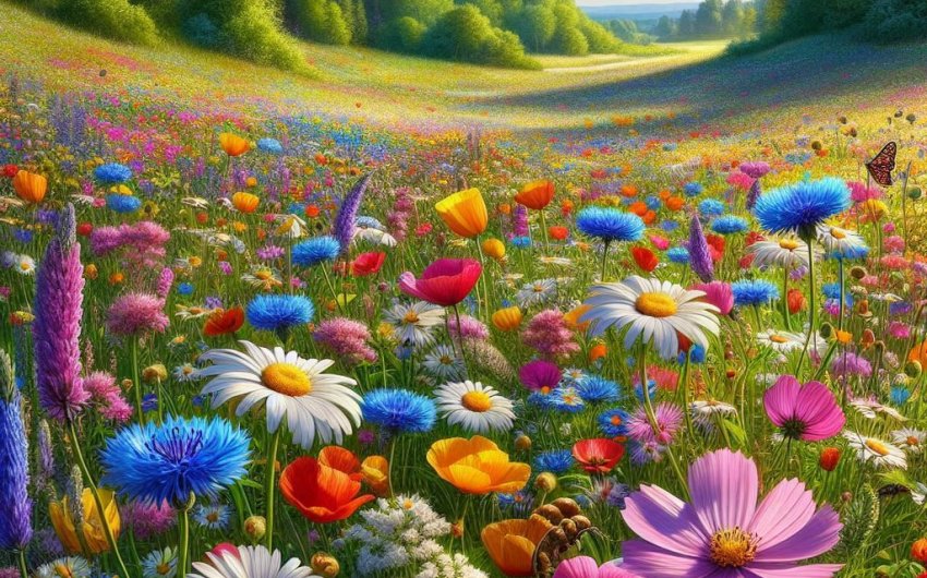 How Do I Care for a Wildflower Lawn?