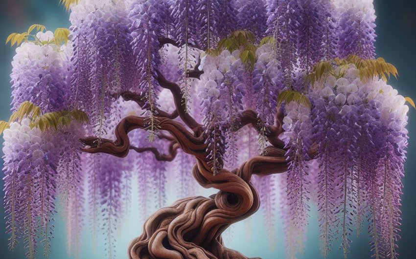 Bonsai Beauty: Cultivating Wisteria for Petite Perfection!