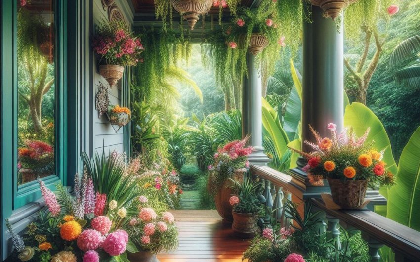 The Zen of Porch Flowers: Using Floral Arrangements for Relaxation and Stress Relief