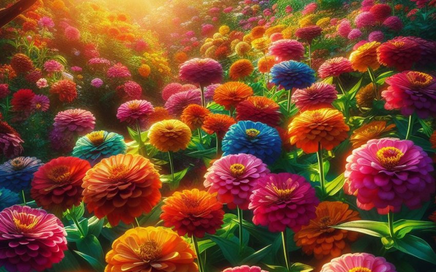 Zinnias: Bursting Colors to Brighten Your Day