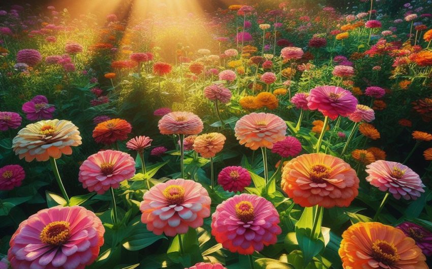 Zinnias: A Burst of Beauty in Your Garden - Varieties, Planting Tips, and Care