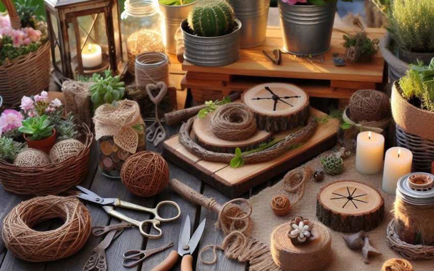 Budget-Friendly DIY Rustic Garden Decor Ideas