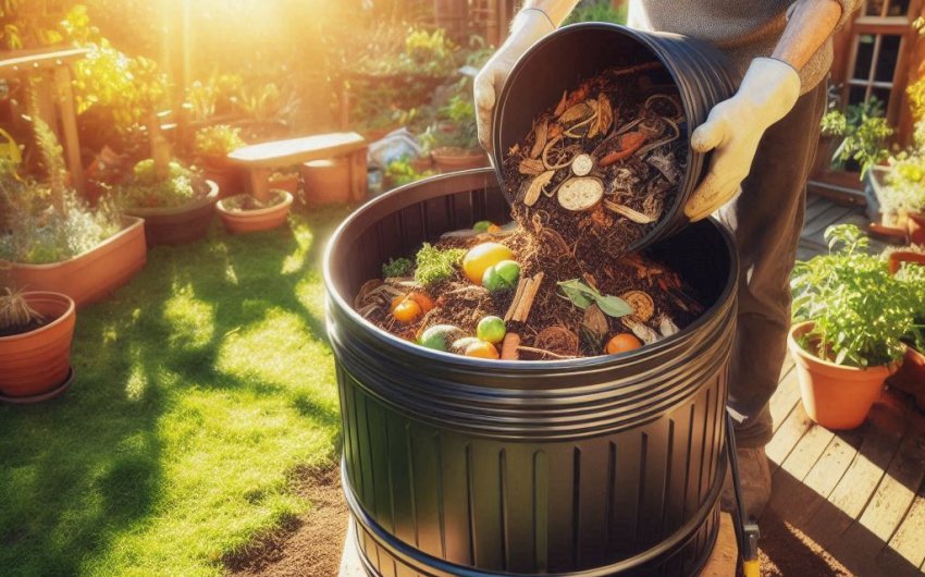 DIY Gold: How to Build a Compost Tumbler for Your Garden