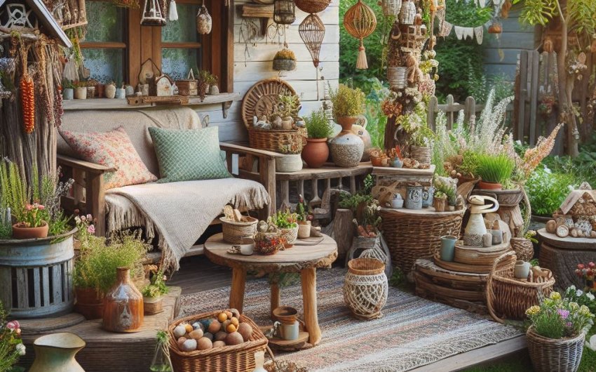 DIY Rustic Garden Decor Ideas on a Budget