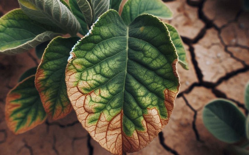 How do I tell if a fruit tree needs more water?